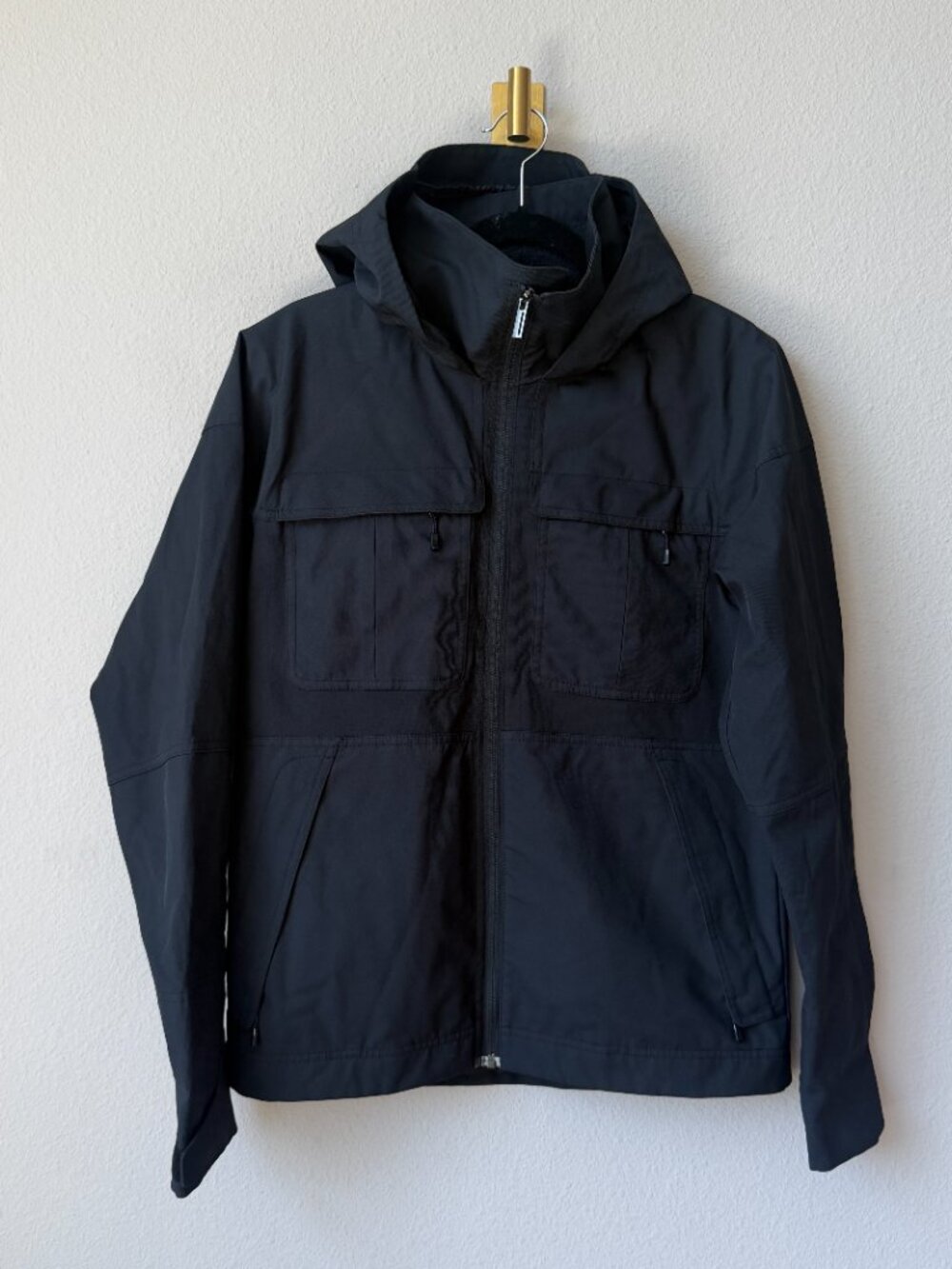 Nau Black Outdoor Hooded Softshell Jacket Size M - Picture 2 of 10